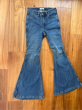 Wrangler High Rise Flare Denim Jeans